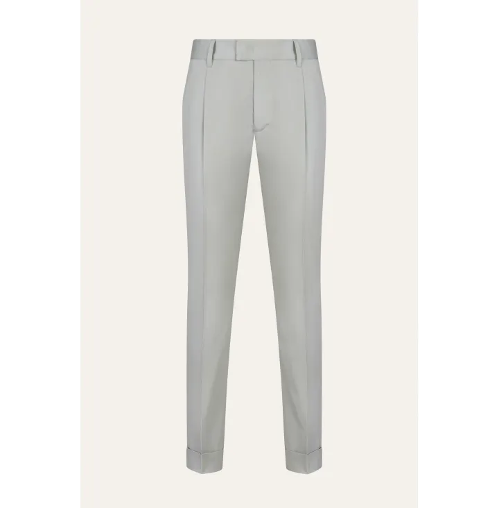 Pantalone leisure fit con pince