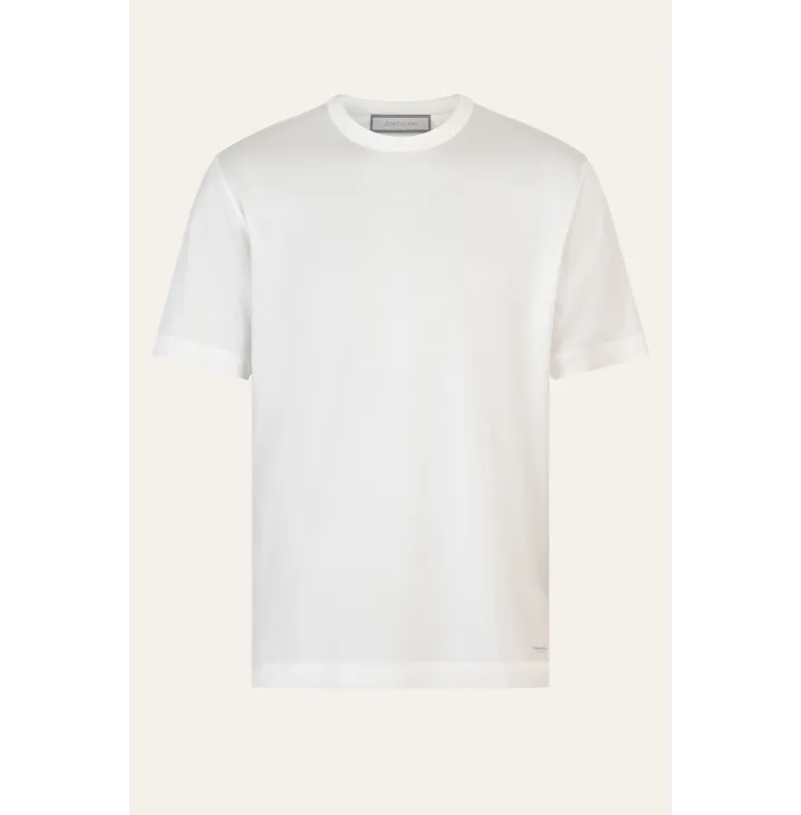 T-shirt cotone e seta