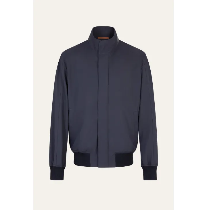 Dyed wowen bomber