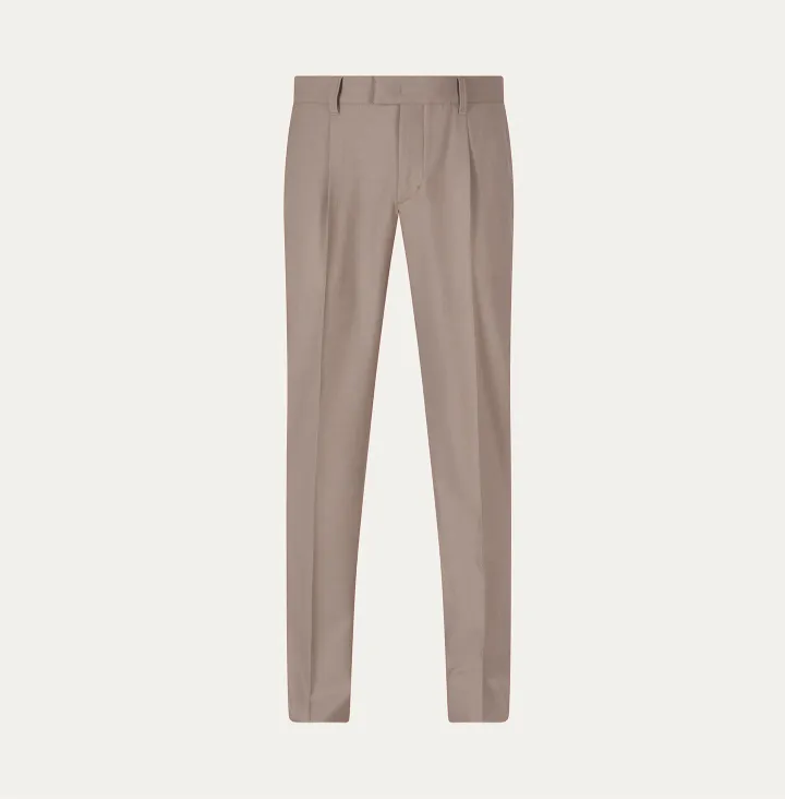 Pantalone leisure fit con pince