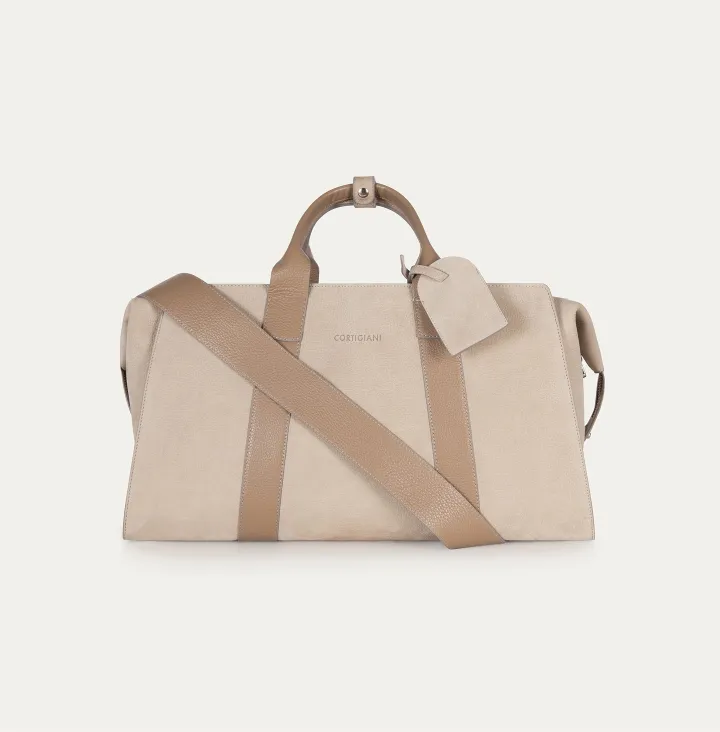 Borsa leisure in vitello con grana