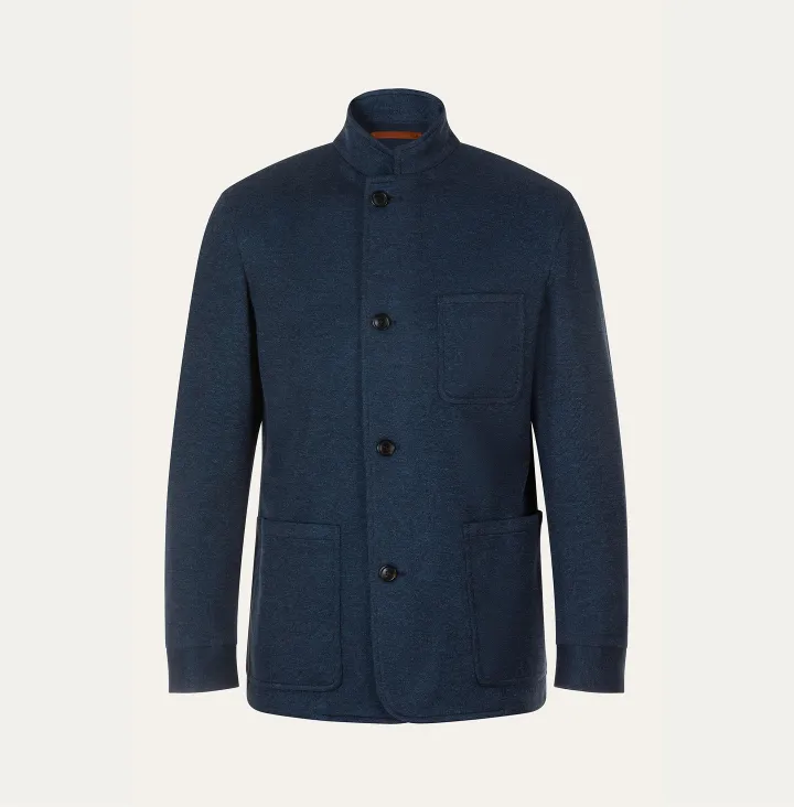 Cotton and silk jacket